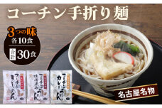 No.099 《名古屋名物》コーチン手折り麺　3つの味