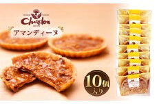 No.205 アマンディーヌ詰合せ 10個入り ／ アーモンド 香ばしい キャラメル 菓子 スイーツ デザート 愛知県