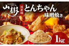 山樹の国産とんちゃん味噌焼き（1kg）