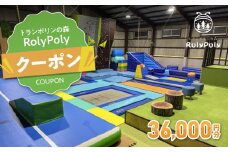 『トランポリンの森 RolyPoly』で使えるクーポン（36,000円）