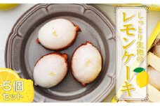 爽やかなレモンの香りが広がる　しっとり生地の『レモンケーキ 5個セット』　［pâtisserie J'ouvre パティスリージューブル  ］スイーツ 洋菓子 焼菓子 ケーキ 人気 おしゃれ かわいい バレンタイン ホワイトデー 母の日 父の日 誕生日 個包装 贈答 ギフト プレゼント