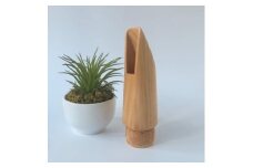 木製マウスピース（クラリネット ベーム式）　カバザクラ材（国産）　（M/標準1.0mm）［株式会社佐橋（ART工房Nob）］ 