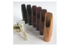 木製マウスピース（テナーサックス）　カバザクラ材（国産）　（L/大き目2.5～3.0mm）［株式会社佐橋（Art工房Nob）］ 