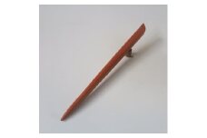 木製かんざし　リーフ型　標準サイズ　（チャクテビガ）［株式会社佐橋（ART工房Nob）］ 