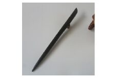 木製かんざし　リーフ型　ロングタイプ　（黒檀）［株式会社佐橋（ART工房Nob）］ 