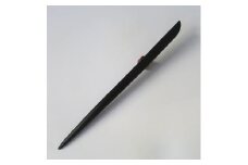 木製かんざし　リーフ型　ロングタイプ　（黒檀）［株式会社佐橋（ART工房Nob）］ 