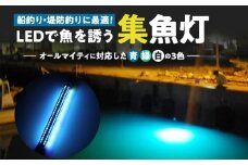 船釣り・堤防釣りに最適!LEDで魚を誘う|z029-20m
