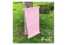 フェイクドアーのオブジェ 大 色:ピンク