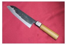 包丁 菜切包丁 三徳型 刃渡17cm 桜柄 登録商標 平和兼芳
