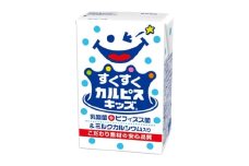 ＜毎月定期便＞すくすくカルピスキッズ(R) 乳酸菌+ビフィズス菌&ミルクカルシウム入り×24本全3回【4070342】