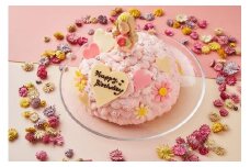 【Le Lis】プリンセスドール（ピンク）♪とびっきり可愛い芸術デコレーションケーキ5号（4～6名様分）！もちろん美味しさにも自信！【冷凍でお届け・冷蔵解凍】