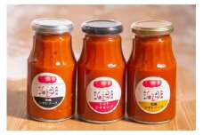 トマト農家が作った完熟トマトソース『３種食べ比べ（洋風・和風・ケチャップ）』 ～山口トマト園からトマト好きに送る、こだわりの逸品～
