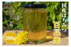 国産はちみつ　百花蜜 300g ／ 蜂蜜 ハチミツ 無添加 愛知県 特産品