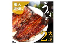 ＜大サイズ＞清流うなぎ　炭火焼　蒲焼2尾セット【1376574】