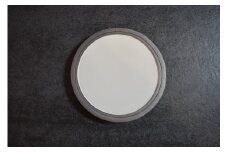 燻釉瓦プレート（伝統的工芸品）　白