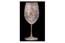 ワイングラス 1個《EL DORADO SAKURA WINE》｜ガラス コップ 食器 日本製 桜 金 ゴールド 高級 ギフト プレゼント アデリア 石塚硝子 [0302]