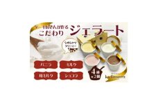 愛知県豊明市　ジェラート90ml×8個セット(ミルク・バニラ・ショコラ・苺ミルク　各2個)【1404743】
