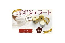 愛知県豊明市　リッチミルクジェラート(90ml)　6個入ギフト【1404746】