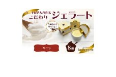 愛知県豊明市製造 濃厚バニラジェラート 90ml×8個【1588224】