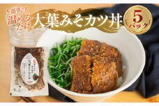 大葉 みそ カツ丼 本格 専門店の味 5袋