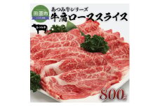 あつみ牛 牛肩ロース スライス800g すき焼き しゃぶしゃぶ 牛肉 ビーフ 肩ロース お取り寄せ 牛 特産 ご当地 グルメ おうち時間 国産 霜降り ふるさと納税 肉 冷凍 贅沢 和食 洋食 祝 田原市 送料無料 23000円