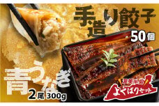 青うなぎ＆餃子  渥美半島よくばりセット 年内 蒲焼き 鰻 ウナギ うなぎ蒲焼 惣菜 幻 簡単調理 おいしい 高評価 ふるさと納税 魚 さかな 魚介 ランキング ぎょうざ ギョウザ おかず ふるさとチョイス キャンペーン おすすめ 
