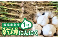 ≪先行予約≫ 訳あり 渥美半島産　ニンニク （乾燥）１ｋｇ 簡易包装 にんにく 国産にんにく 平戸にんにく 愛知県 田原市 