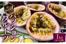 【先行予約】パッションフルーツ　１kg（10～12個）6月下旬～８月下旬　 渥美半島 田原市 お取り寄せ 産地直送　フルーツ