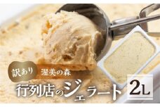 訳あり 行列店の ジェラート 業務用2L 渥美の森 スイーツ 牧場 直送 牛乳 こだわり ミルク アイス 手作り 送料無料 ワケアリ いちご 苺 アイスクリーム 厳選 人気 いちごミルク