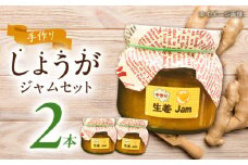 手づくり生姜ジャム 大瓶2本セット  自家製 愛知県産 手作り 愛西市 / しょうがやさん [AEAO002]