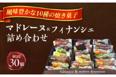 焼き菓子 詰め合わせ30個 マドレーヌ フィナンシェ ギフト 愛西市 / モンシェリー [AEBB003]