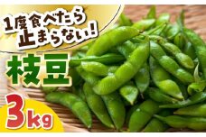 ＼産地直送/愛西市産 枝豆3kg 野菜 枝豆 おつまみ 愛西市 / お米の三輪 [AECM004]