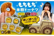 米粉ドーナツ TOKUDOドーナッツ詰合せ 5袋セット 焼菓子 ドーナツ 米粉 愛西市／株式会社戸倉トラクター [AECS073]