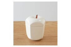 りんごの形のシュガーポット pomme 白　＜ttyokzk ceramic design＞【1096307】