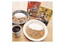 清洲城信長ポークカレー(中辛)と清洲城信長ビーフカレー(中辛)6個セット【1142688】