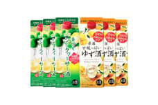 ＜こだわり果汁＞ゆず酒・シークヮーサー酒6本セット【1400157】