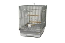 HOEIの鳥かご　小鳥用手のりケージ　21手のりG　フロスティグレー【1664261】