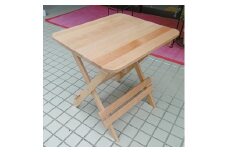 折りたたみテーブル　ビーチ(名古屋刑務所製造)A型【1046063】