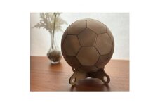 木製サッカーボール(ホオノキ)【1294783】