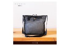 パッカブル ワンショルダーエコバッグ　NAKI 【L】Hard mesh