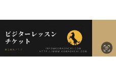 ビジターレッスンチケット　1回分