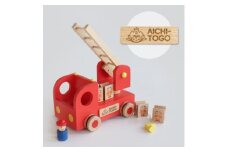 東郷町＜公式キャラクターロゴ入り＞カタカタ森の消防隊　知育玩具のエドインター【1344479】