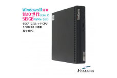 ＜高性能再生品小型デスクトップ＞Lenovo ThinkCentre M70q Tiny【1364581】