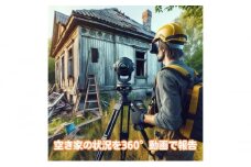 ふるさと空き家・実家の屋外点検報告（360度動画）[№5933-0143]