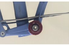 [№5830-0371]GOKISO BB ブロンプトン専用 (ブロンプトン純正スクエアクランク用) ナットカラー：マットワインレッド