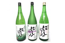 No.016 ほしいずみ　上等酒三種セット ／ お酒 日本酒 純米大吟醸 飲み比べ 愛知県 特産