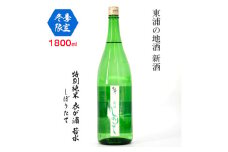 【冬季限定】【特別純米 衣が浦若水しぼりたて】1.8L「知多半島東浦の地酒 新酒 しぼりたて」 