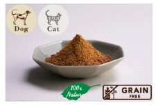 [プレイアーデン タネンバウム] 犬猫用 無添加トッピング 熟成ドライ 納豆パウダー 80g×4袋