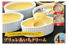 ブリュレあいちクリーム（4個入）