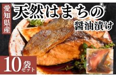 岬だよりの 天然はまちの醤油漬け 10袋セット＜個包装＞